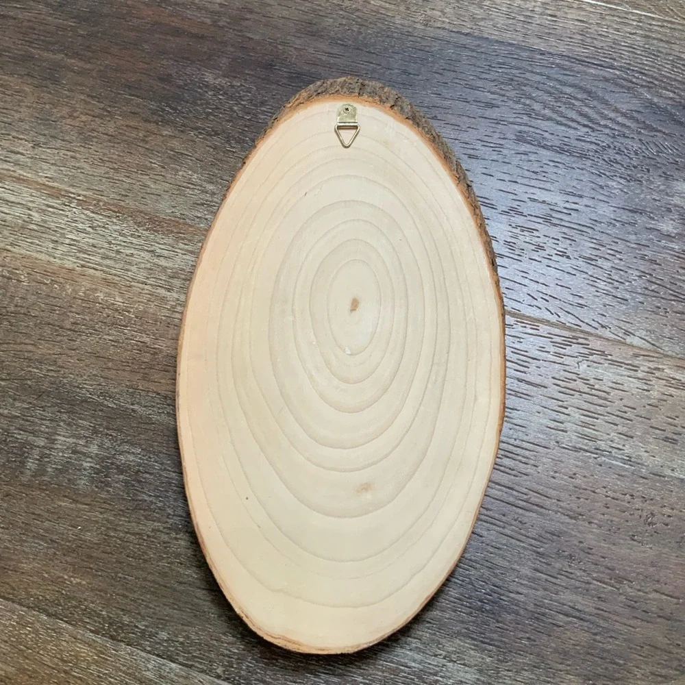 Bear climbing tree wall sculpture burn etched wood slab plaque